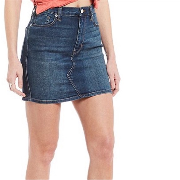 Free People Dresses & Skirts - Free People Denim Jean Skirt